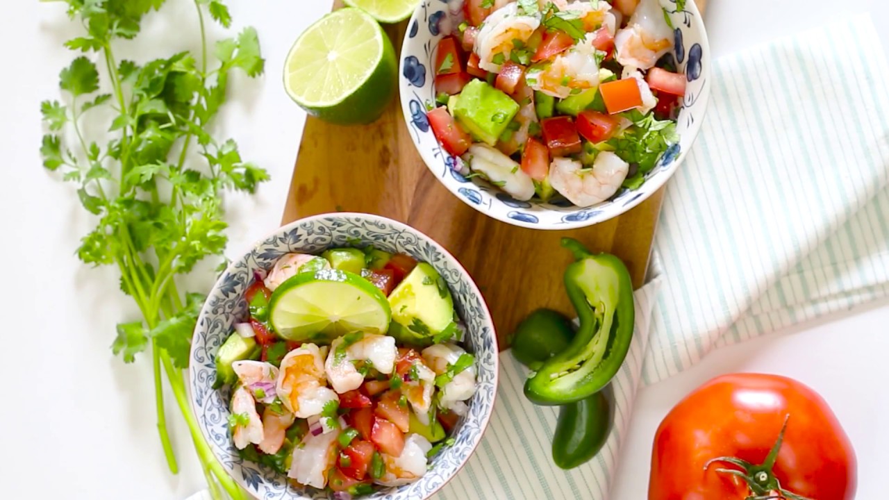 Zesty Lime Shrimp & Avocado Salad