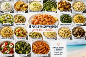18 plats d'accompagnement pour les crevettes