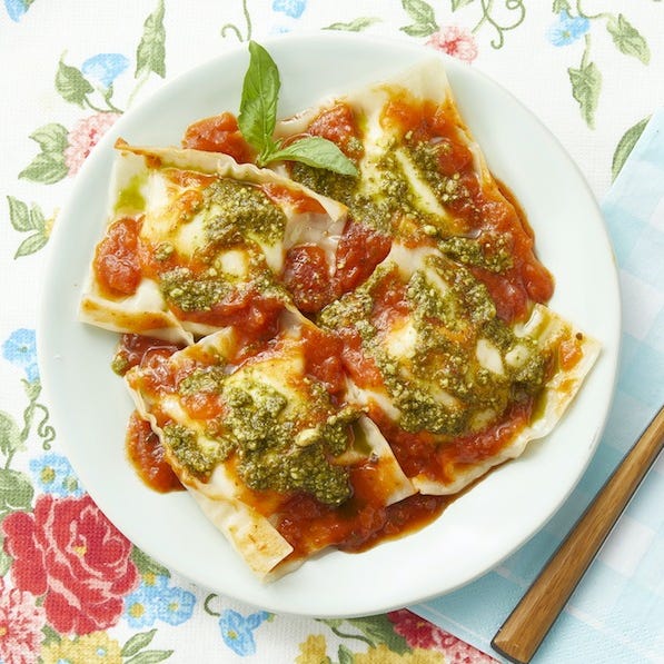 raviolis au wonton