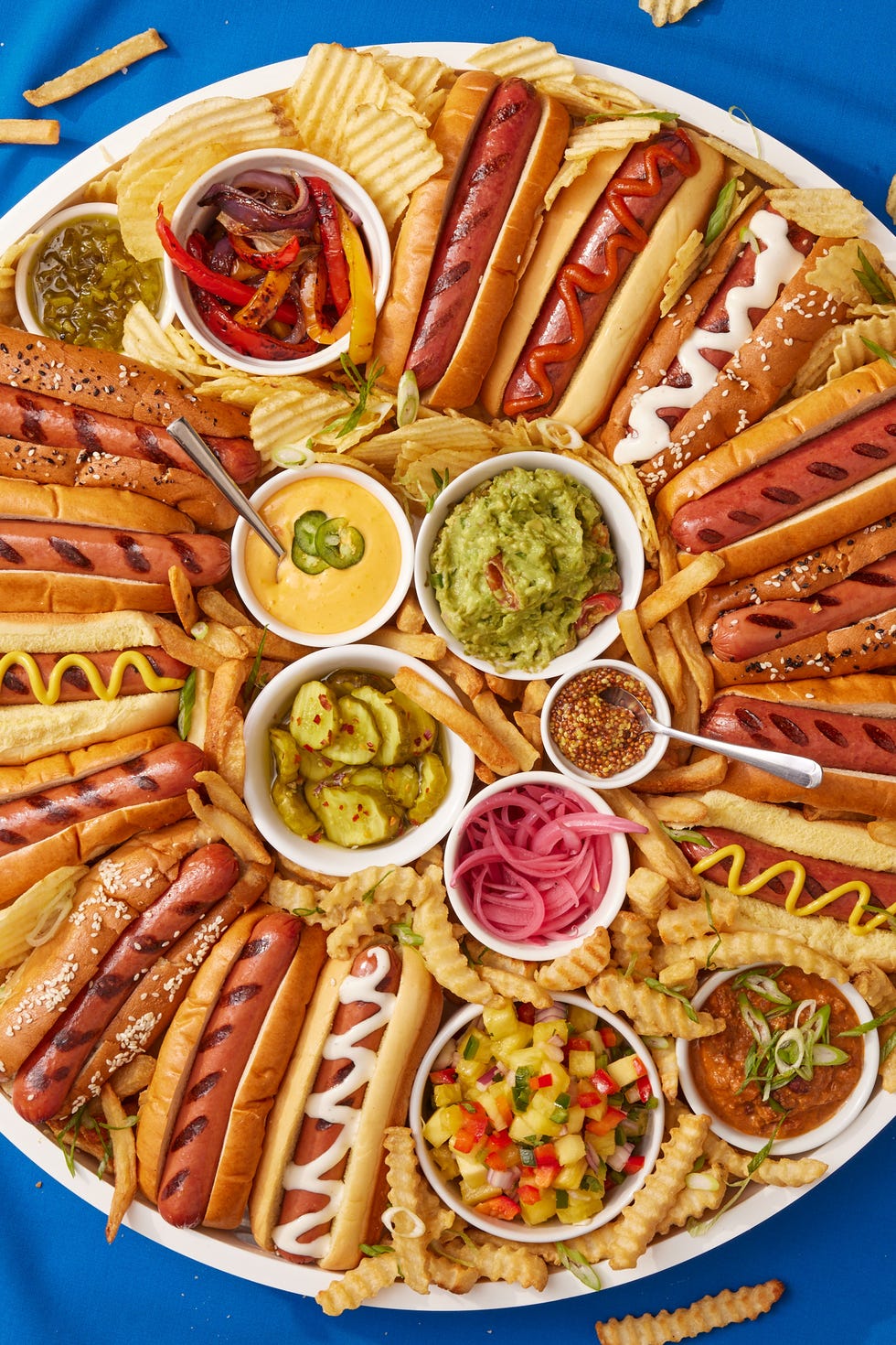 planche à hot-dogs