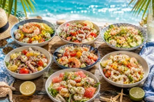 7 salades de fruits de mer qui ressemblent à des vacances par rapport à votre rotation de recettes habituelle