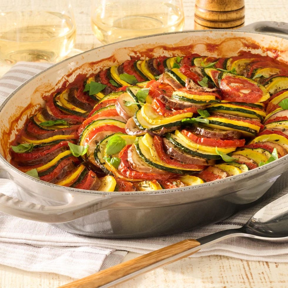 recettes de dîner d'été ratatouille