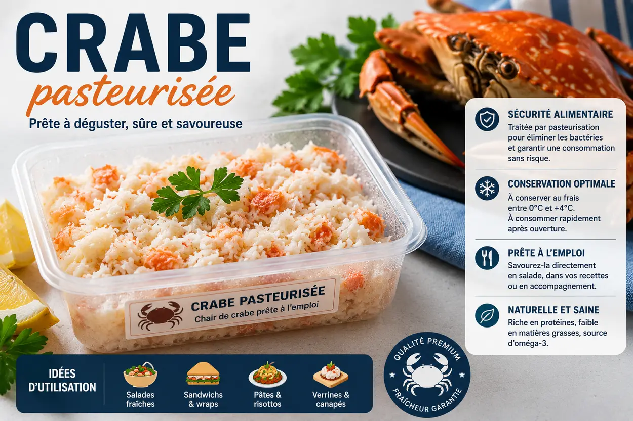 Comment utiliser le crabe en conserve idées de recettes et conseils pour la chair de crabe pasteurisée