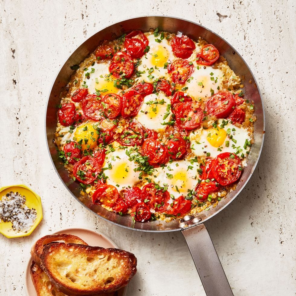 shakshuka dans une poêle