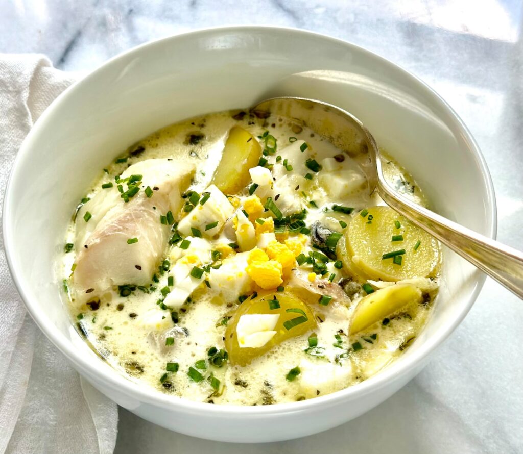 Jasper White’s Fresh and Smoked Fish Chowder