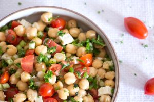 salade grecque de pois chiches