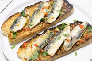 Sardines sur toast