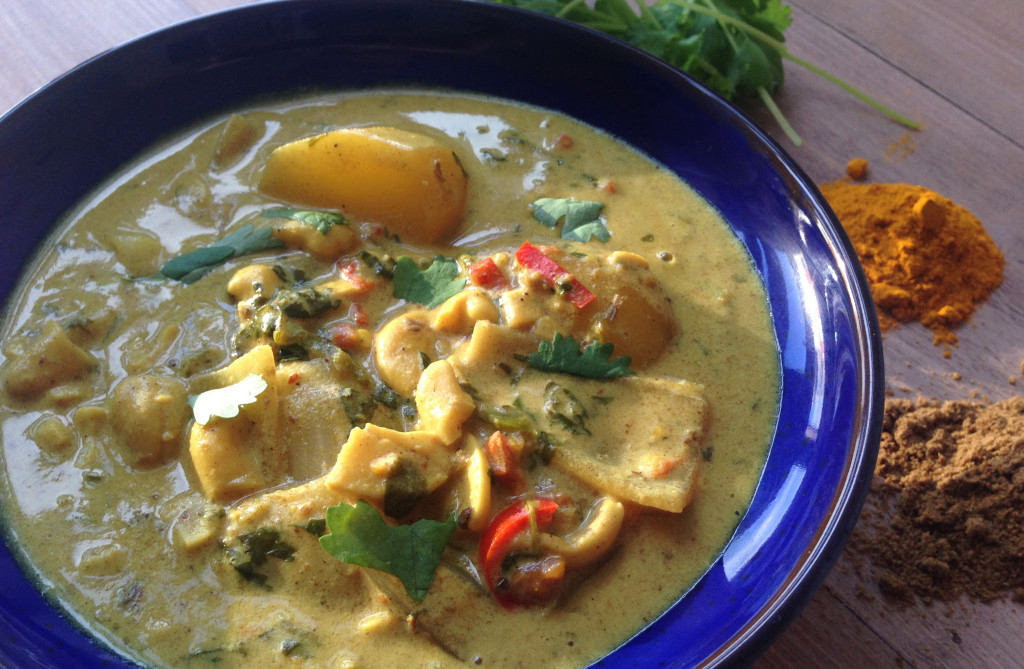 Curry massaman aux légumes thaïlandais