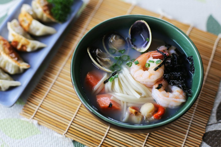 Udon aux fruits de mer 1