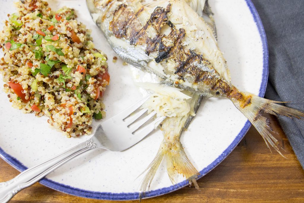 butterfish grillé et quinoa 3