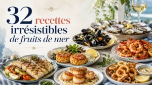 32 recettes irrésistibles de fruits de mer