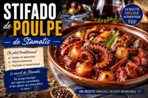Stifado de poulpe de Stamatis