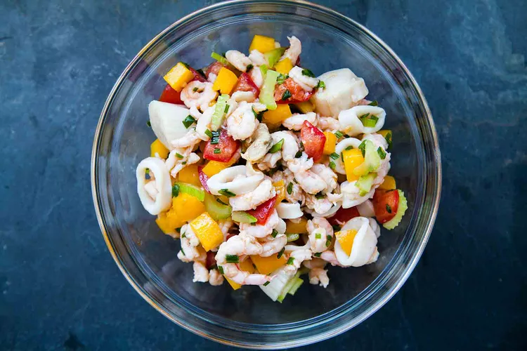 Salade frutti di mare