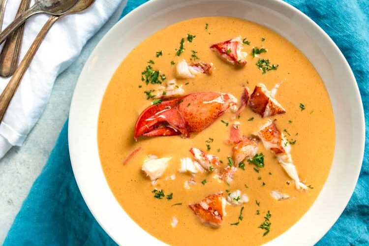 Bisque de homard à l'autocuiseur