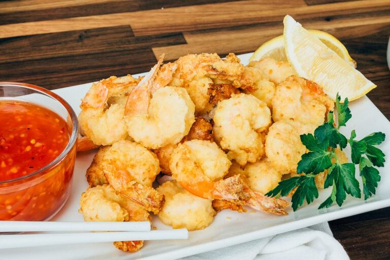 Crevettes façon tempura à la friteuse à air