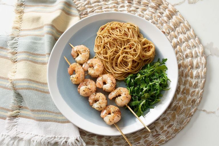 Saumon au beurre de citron vert grillé