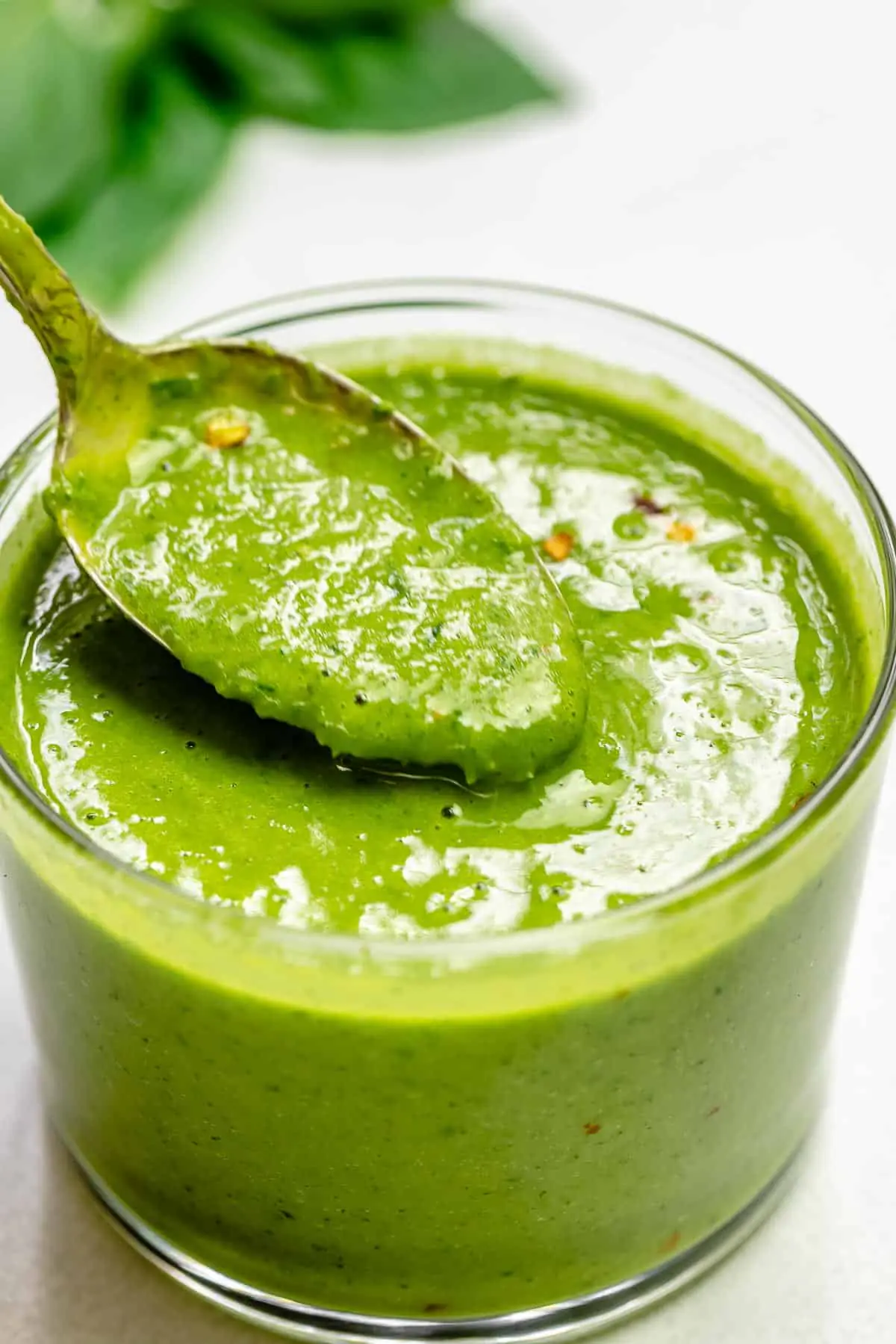 Vinaigrette au basilic