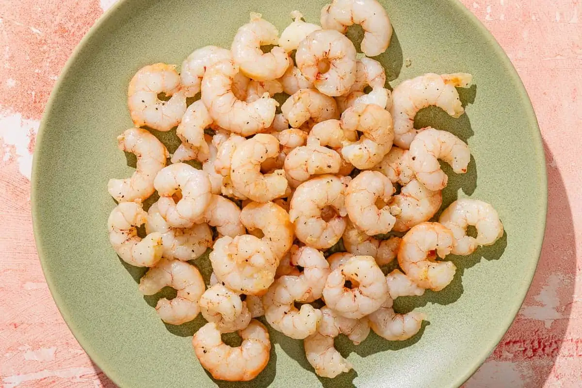 Crevettes saisies à la poêle