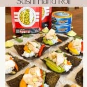 Rouleau à main de sushi.