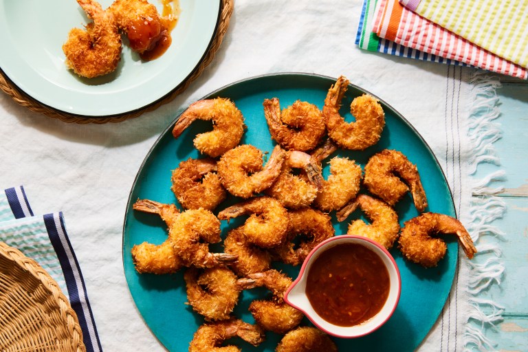 Crevettes pop-corn au four