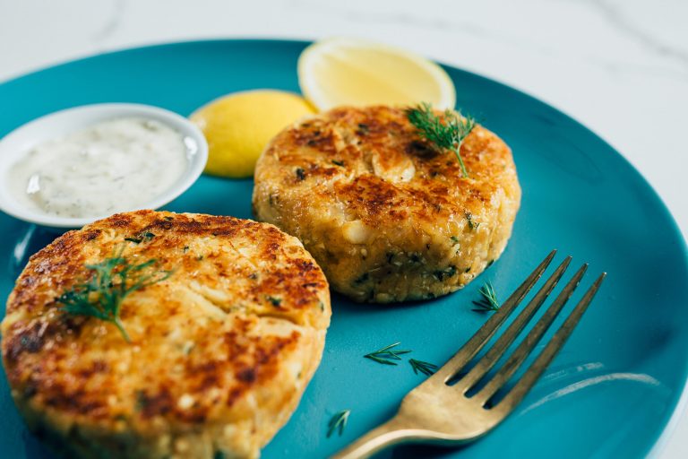 Crab cakes sans gluten