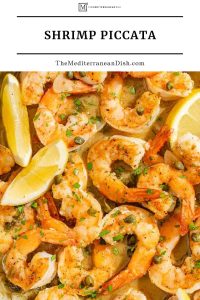 Recette Piccata de crevettes | Le plat méditerranéen
