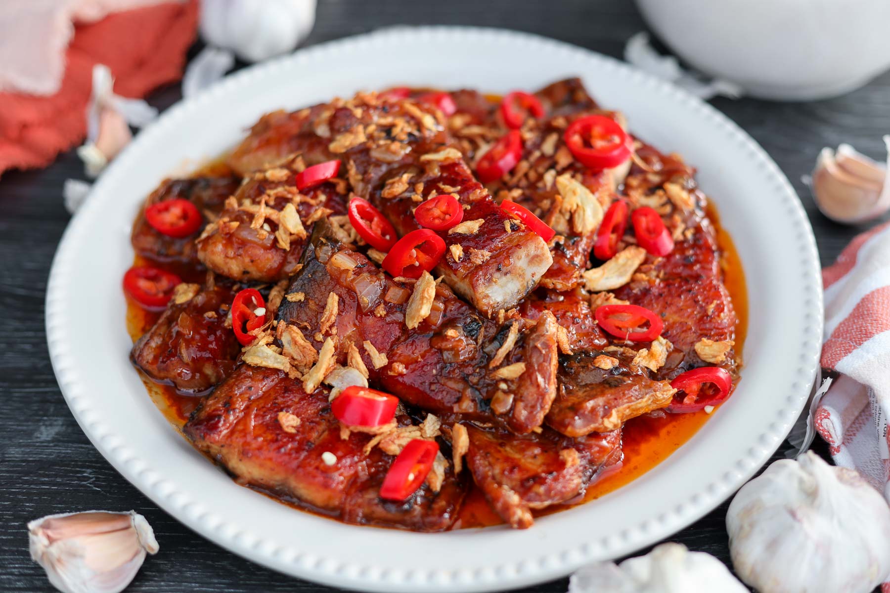 Beurre d'ail bangus - ang sarap