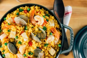 Les fruits de mer faciles et les paires de grains entiers, vous aurez envie de toute l'année