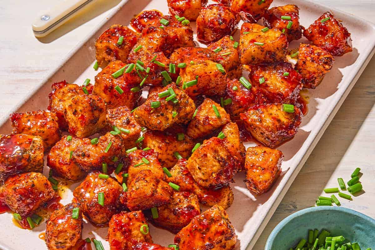 Recette de piqûres de saumon à air