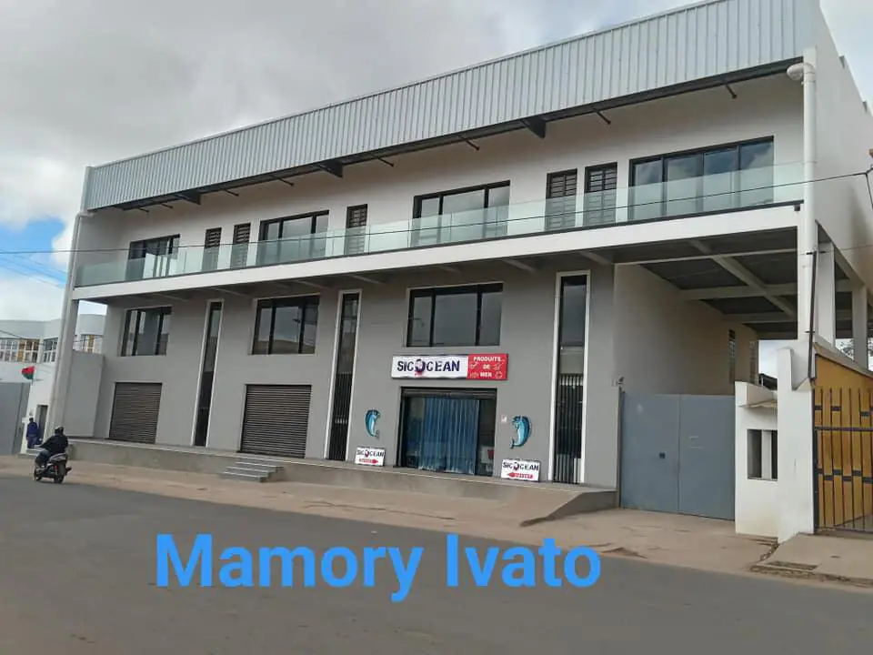 Bâtiment de la poissonnerie Sicocean à Mamory Ivato, Antananarivo