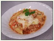 Ziti et sardines au four