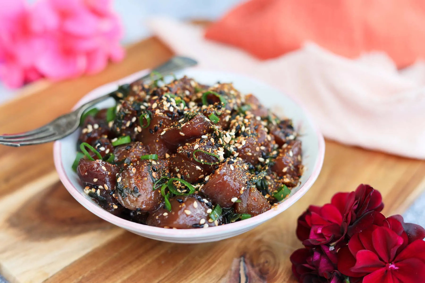 Shoyu Ahi Poke - Ang Sarap