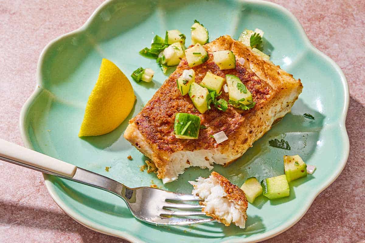 Recette facile de vivaneau rouge poêlé