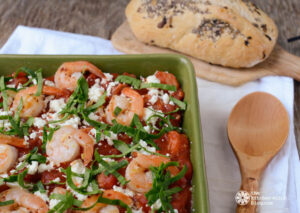 Firecracker Shrimp and Orzo©RhondaAdkinsPhotography 2015