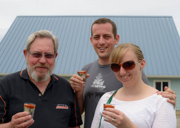 Euh ouais, c'est l'heure du tir aux huîtres