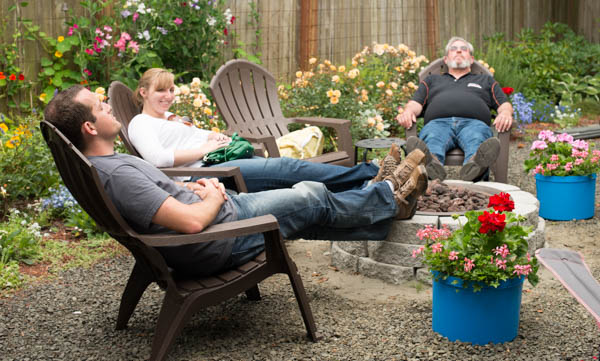 Ils avaient une belle zone arrière cachée. Envie de vacances ?