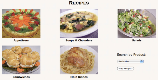 Recettes de fruits de mer