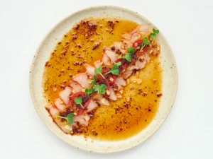 Recette de crudo de vivaneau rouge | Recette facile de vivaneau