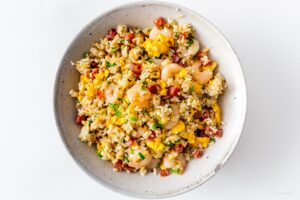 Riz frit aux crevettes · je suis un blog culinaire
