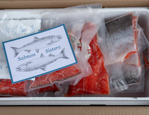 Expédition de poissons sauvages depuis Cook Inlet, Alaska – Salmon Sisters
