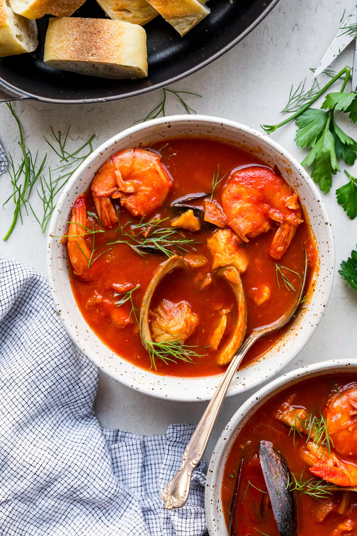 Ragoût de fruits de mer Cioppino