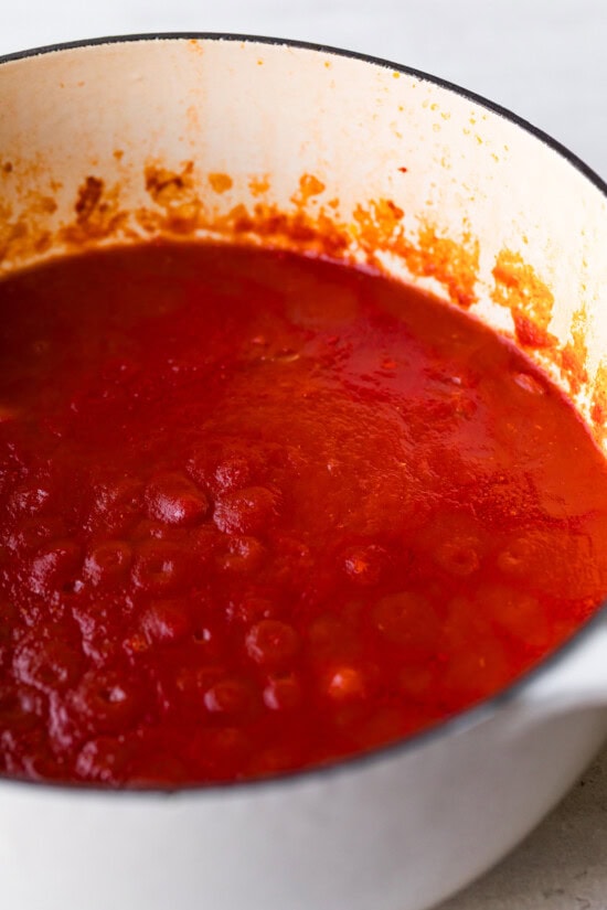 Faire mijoter la sauce