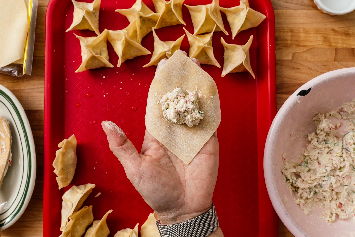faire du crabe rangoon | www.iamafoodblog.com