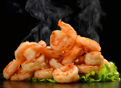 Bánh mì aux crevettes et au piment doux