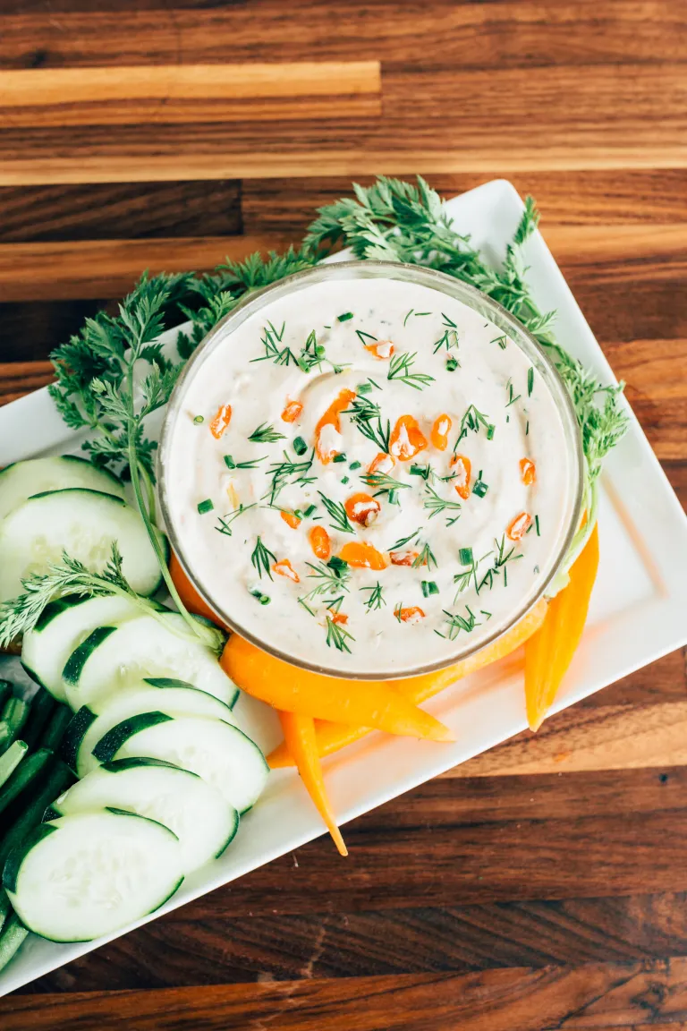 Trempette au saumon fumé