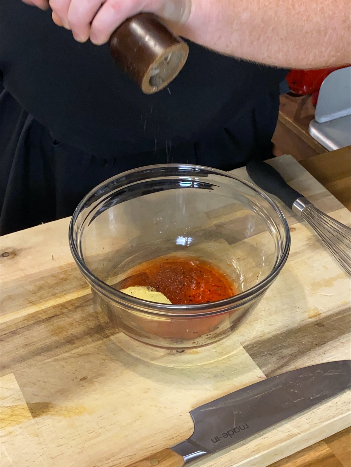 Assaisonner la vinaigrette