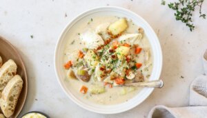 La meilleure recette de chaudrée de flétan – Wild For Salmon