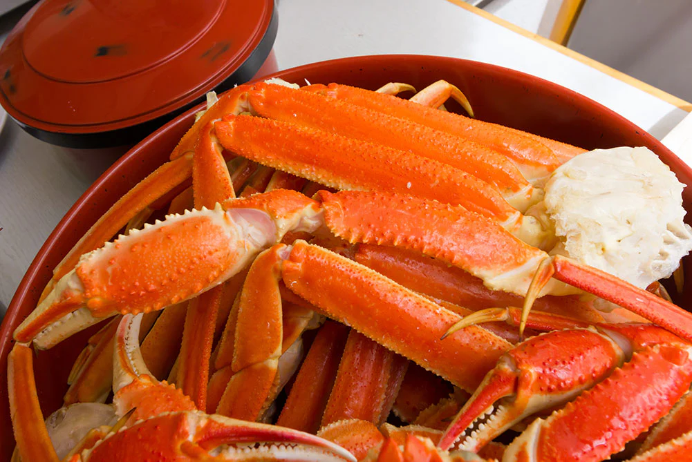 Pattes de crabe des neiges