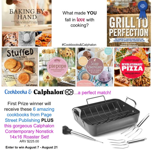 Livres de cuisine et torréfacteur Calphalon