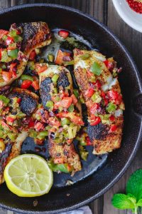 Mediterranean Pan Seared Sea Bass Recipe